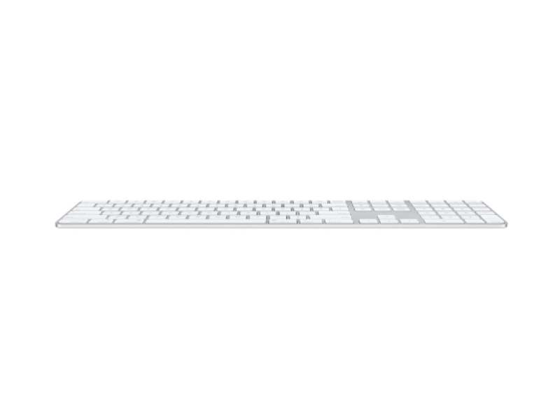 Apple (MK2C3MG/A) Magic Keyboard Touch ID-val és számbillentyűzettel Apple chipes Machez, fehér