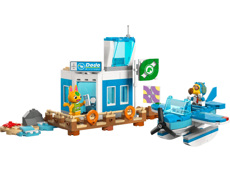 LEGO® Animal Crossing™ Letite na brodu Dodo Airlinesa (77051)