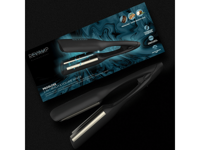 Revamp Progloss™ Wv-3000 2 Az 1-Ben Beach & Volume Kerámia hajformázó
