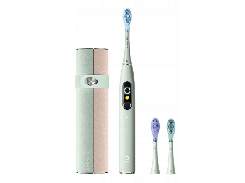 Oclean X Ultra 20S set soničnih četkica za zube, zelene boje