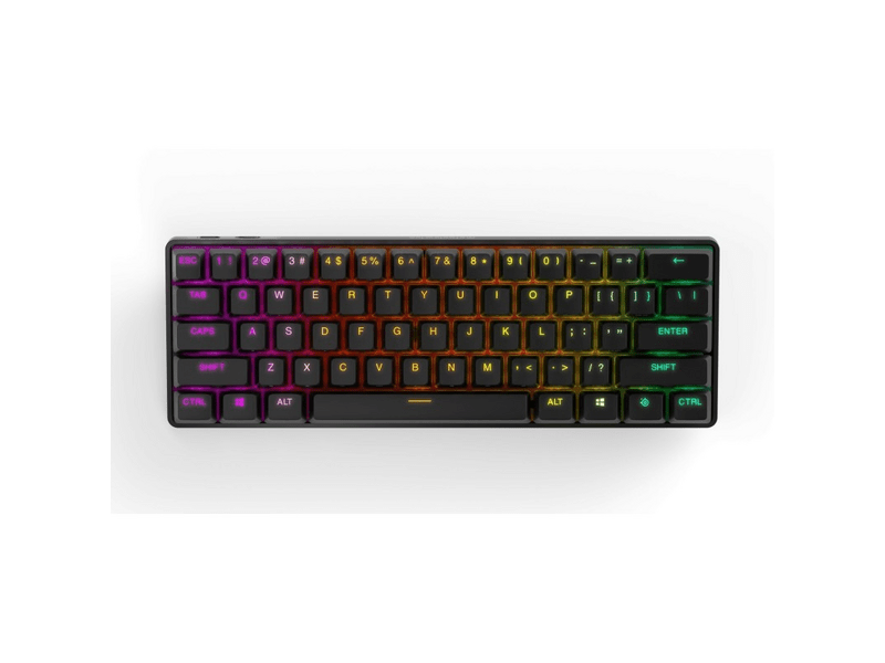 SteelSeries Apex Pro Mini Mechanikus billentyűzet UK kiosztással, fekete (64843)