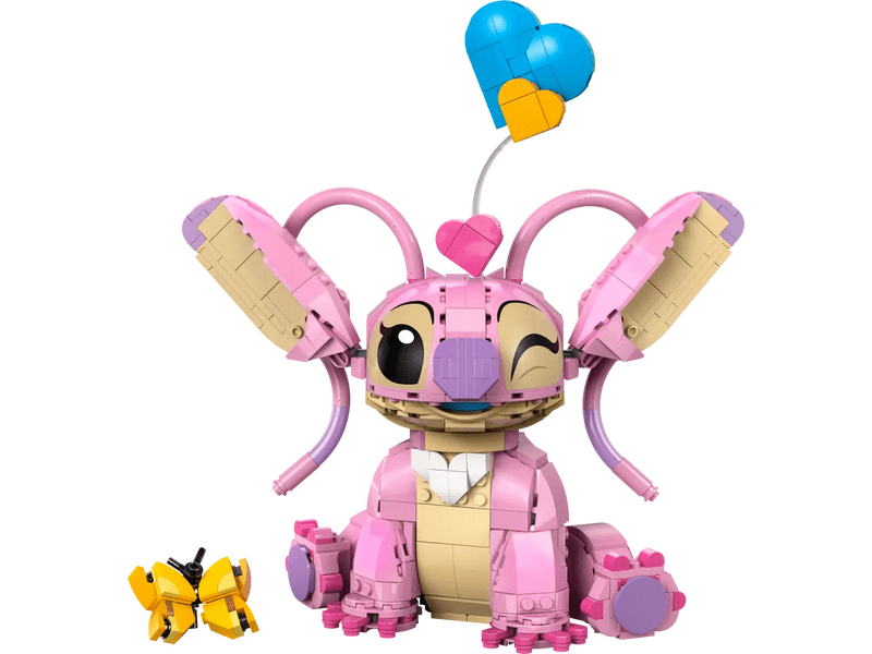 LEGO® Disney Angyal, Lilo és Stitch építőjáték gyerekeknek, lányoknak és fiúknak (43257)