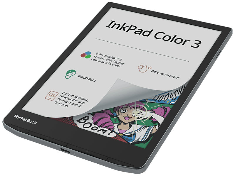 PocketBook InkPad Color 3 e-book olvasó (PB743K3-1-WW)