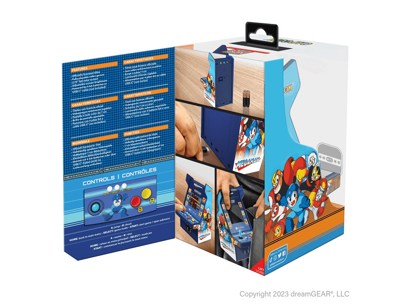 My Arcade Mega Man Nano Player Pro Retro Arcade, 6.75