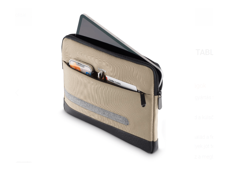 Hama Univerzalna torba za tablet "terra" do 11", bež (217247)