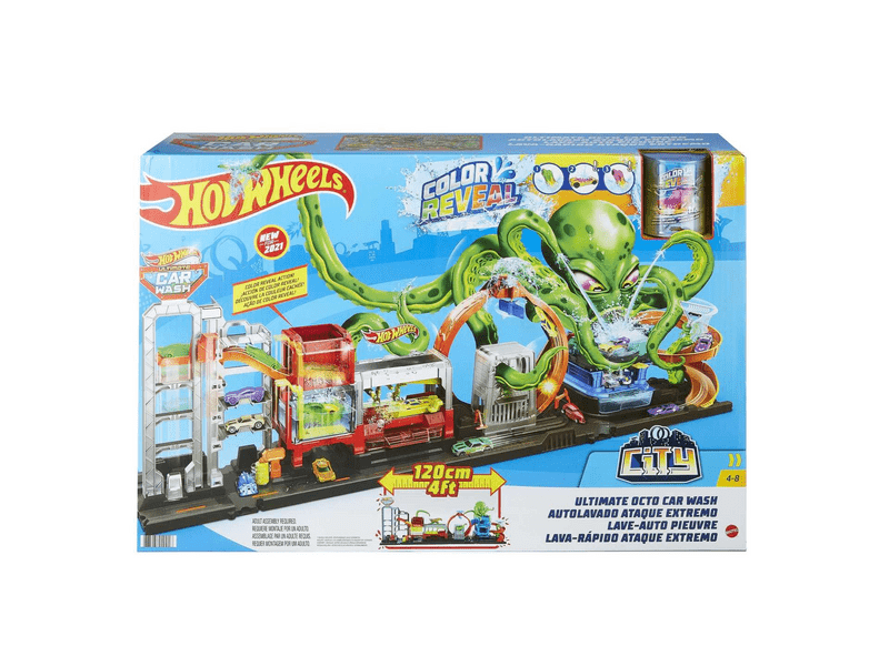 Mattel Hot Wheels City Ultimate Polip autómosó pályaszett (HBY96)