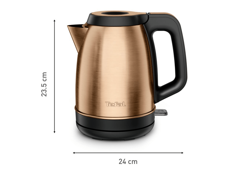 Tefal Coppertinto KI280G10 vízforraló, 1.7L, 2400W