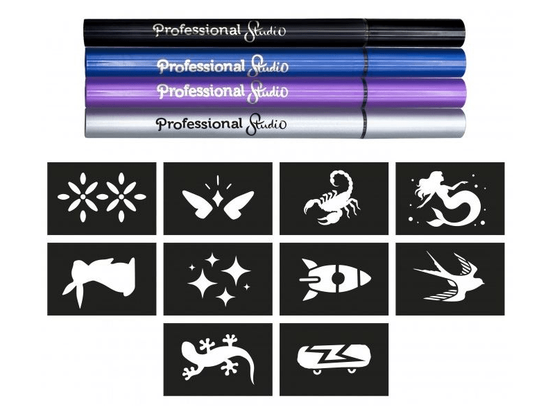 Buki Különleges tetováló toll készlet (54382)