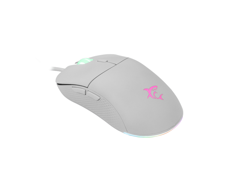 BAGDEMAGUS fehér gamer egér 6D/7200 dpi