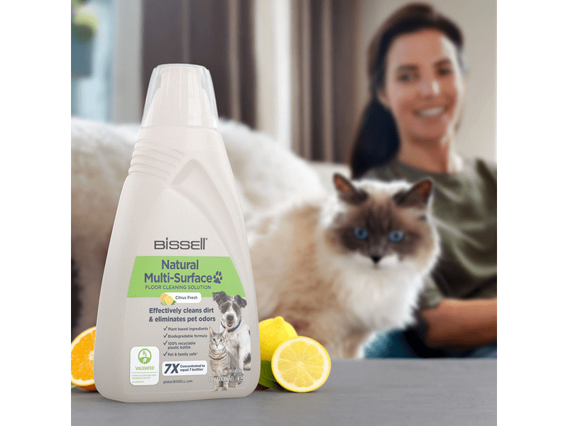 Bissell 3122 Natural Multi-Surface Floor Cleaning Formula pet padlótisztító, 1L