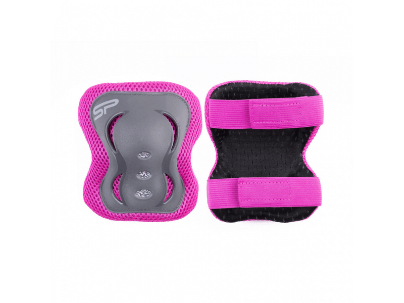 Spokey Shield set dječje zaštitne opreme, roza, L