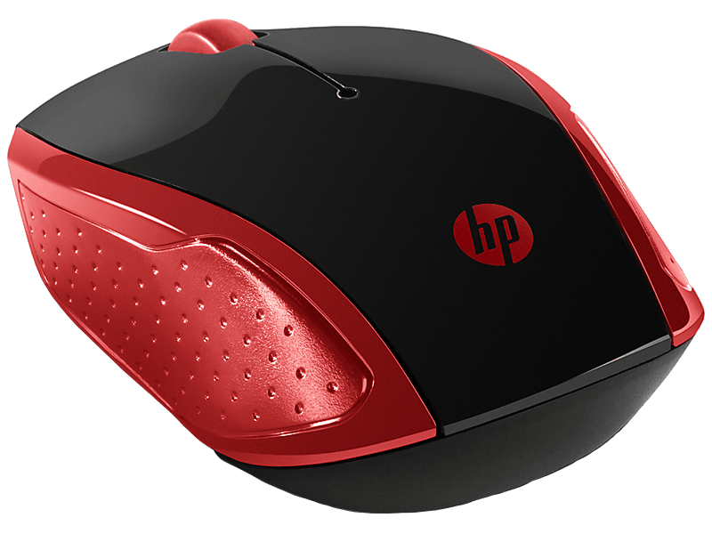 HP 200 Vezeték nélküli egér, Piros (2HU82AA)