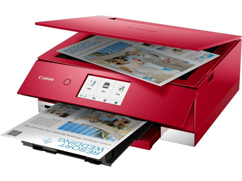 Canon TS8352A Tintasugaras nyomtató, Piros