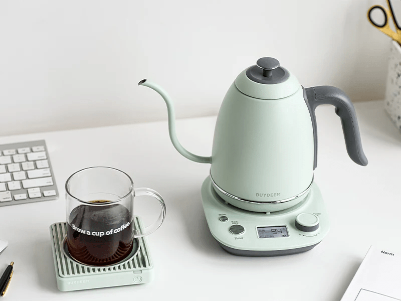 Buydeem K821-CG/EU Vízforraló, 0,8l, zöld