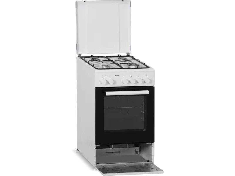 MPM MPM-53-KGE-33 Kombinált tűzhely, fehér