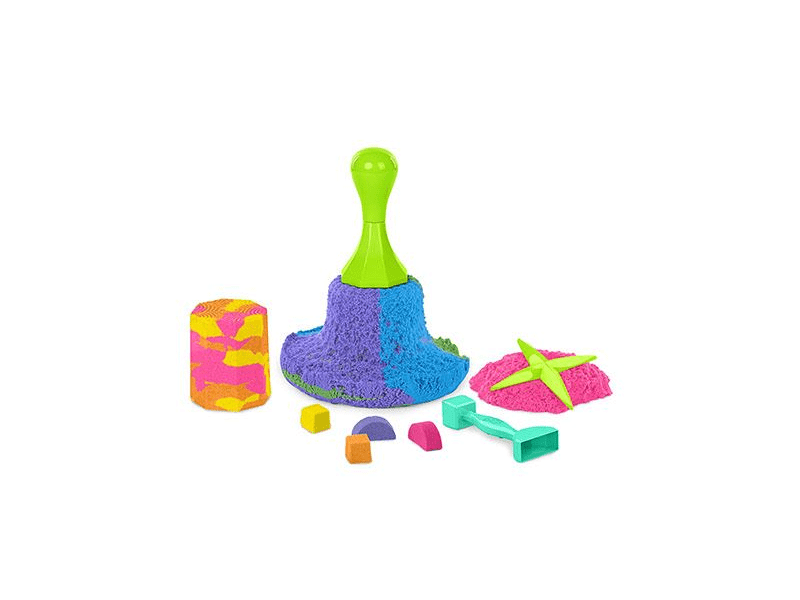 Kinetic Sand - Nyomkodós homokmóka szett