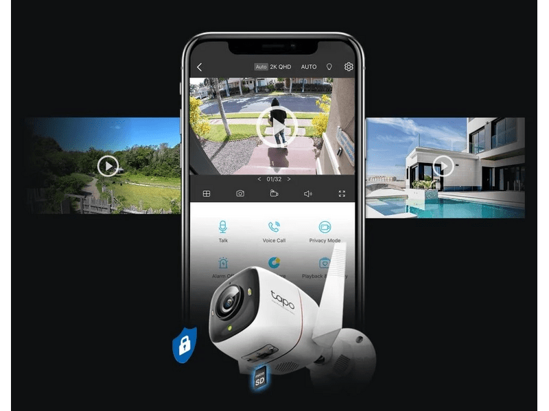 Tp-Link Tapo C325WB Wifi vanjska kamera