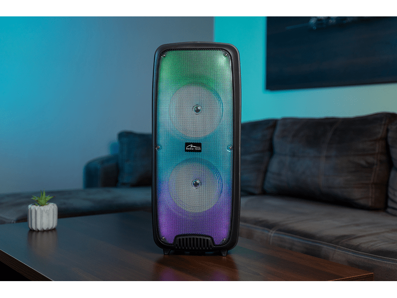 Mtech KARAOKE FLAMEZILLA MT3178 Hordozható hangszóró