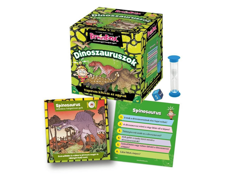BrainBox Dinoszauruszok társasjáték (93638)