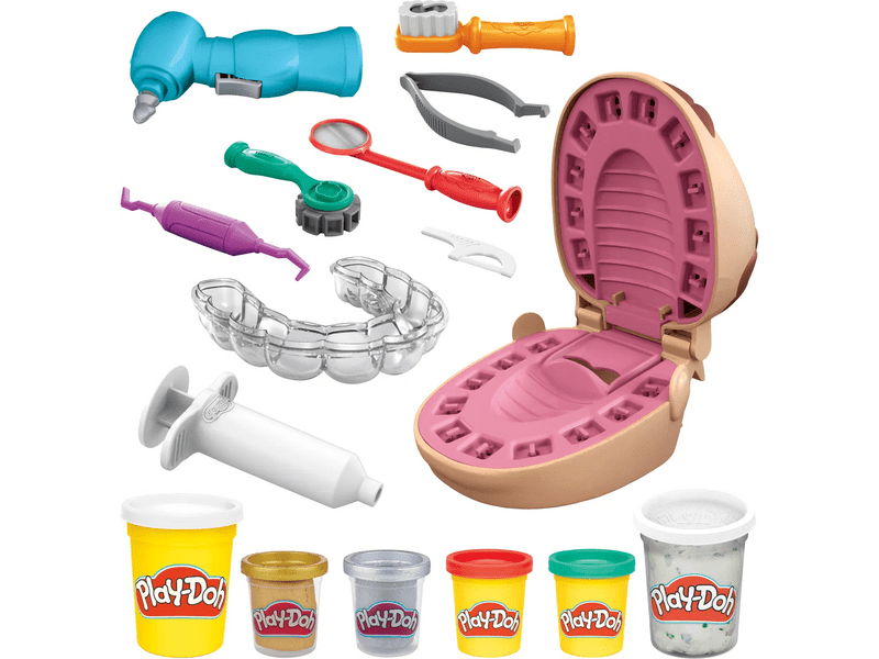 Play-Doh Dr. Drill'n Fill fogászata - gyurmaszett (F1259)
