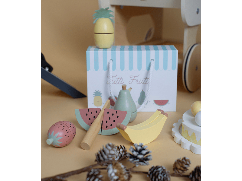 Vágható gyümölcsök kistáskával (W7236)