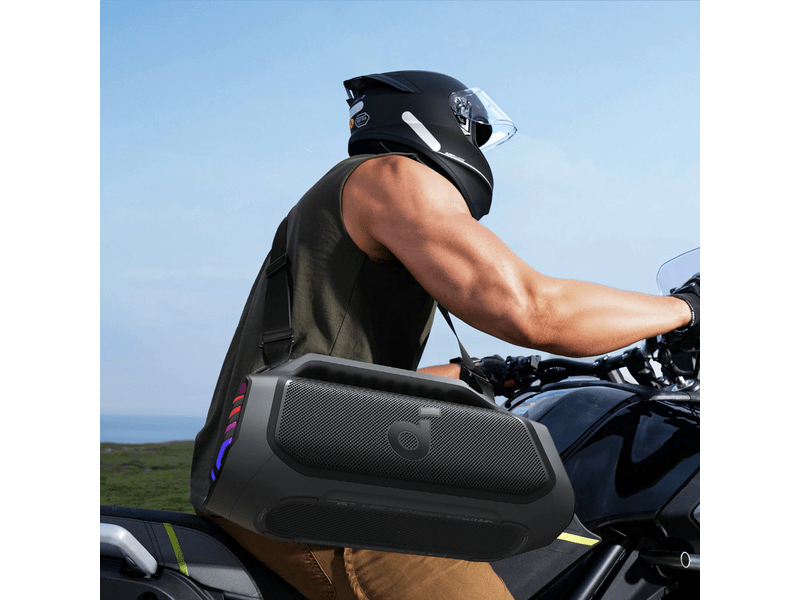 Anker Soundcore Boom 2 Plus Bluetooth hangszóró, fekete (A3134011)