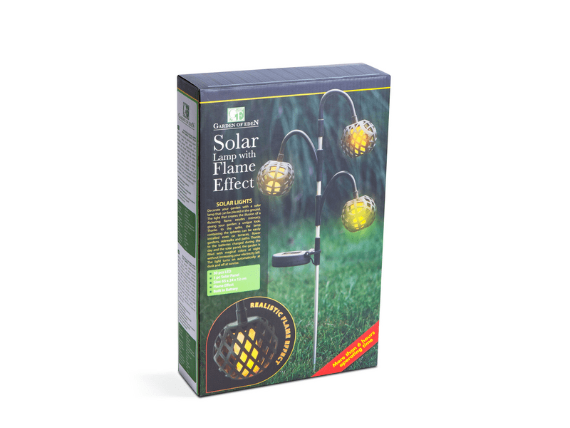 Garden of Eden 11770 Probojna solarna svjetiljka s efektom plamena