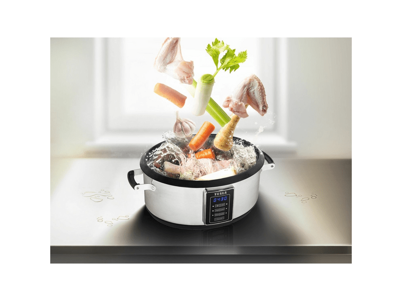 Tesla SlowCook S700 lassúfőző edény, 6,5 liter, 300 W