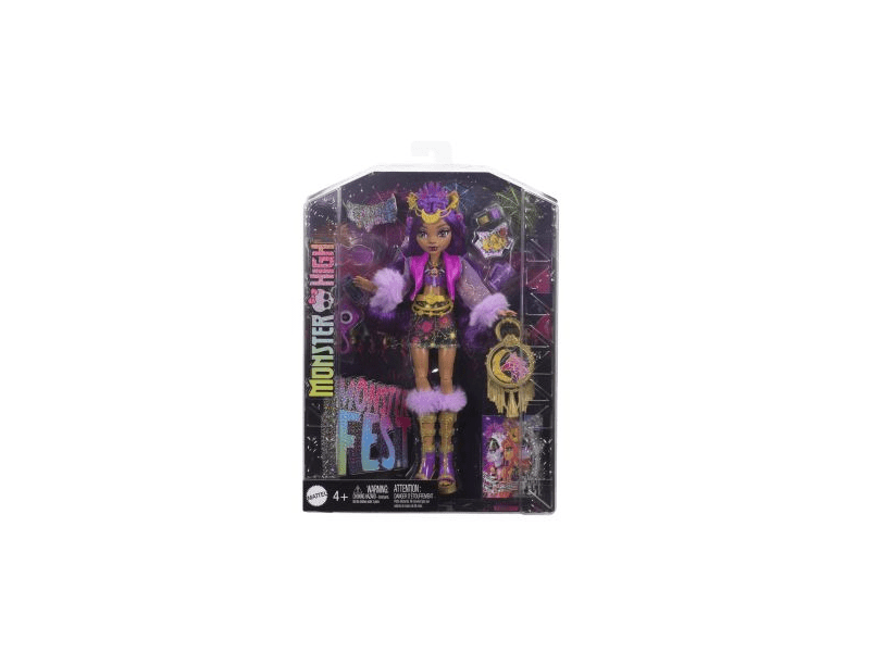 Monster High: Monster Mulatság - Clawdeen baba (HXH80)