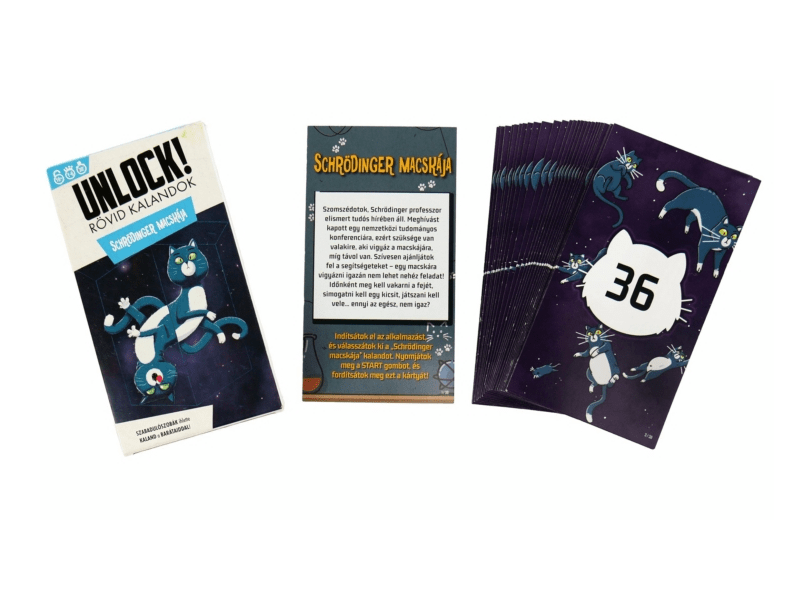 Unlock!: Rövid kalandok - Schrödinger macskája (ASM34726)