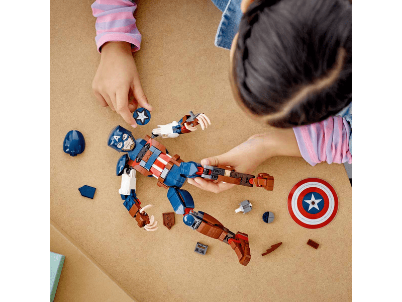 LEGO® Marvel Super Heroes Amerika Kapitány építőfigura (76258)