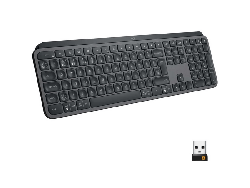 Logitech MX Keys S HU Billnetyűzet, grafitszürke