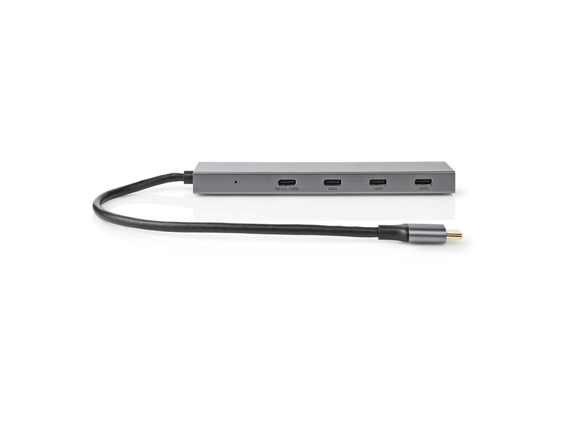 Nedis4-port USB-C 3.2 Gen 2 Hub