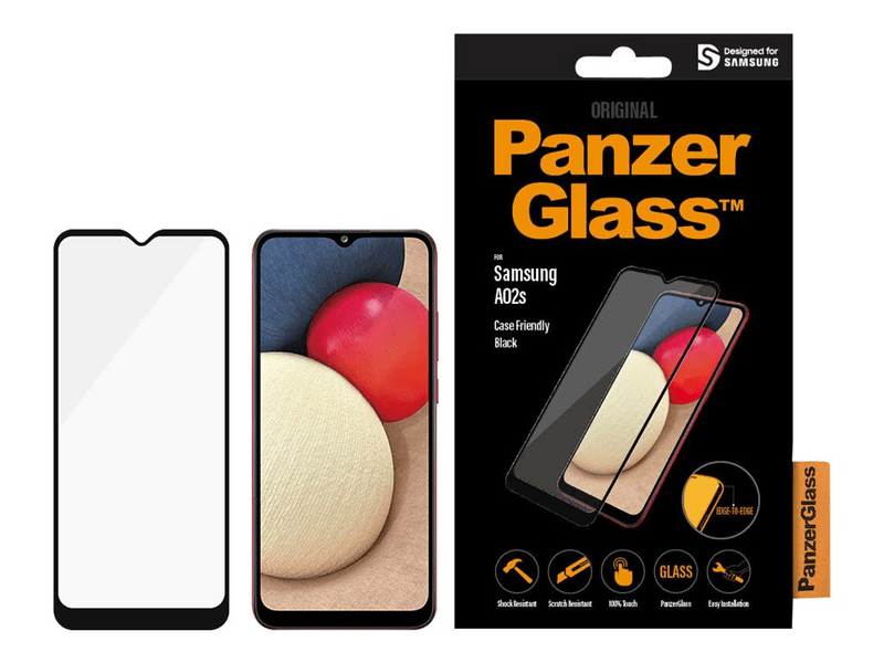 PanzerGlass Samsung Galaxy A02s Kijelzővédő fólia (7262)