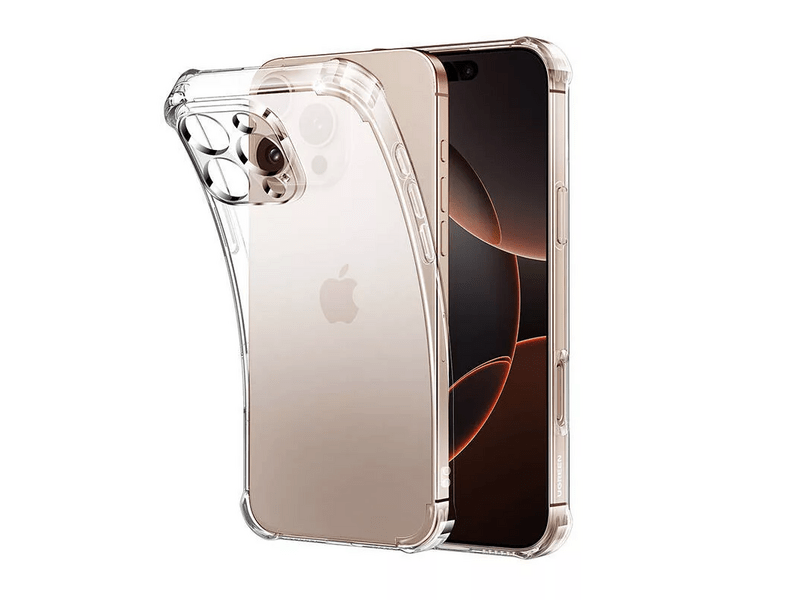 Ugreen 45916 iPhone 16 Pro Max Szilikon tok, átlátszó