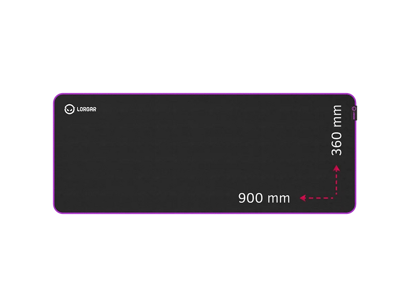 Lorgar Main 319 Gaming egérpad, 90x36cm (LRG-GMP319)