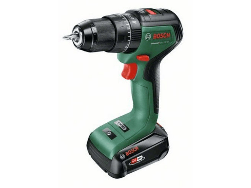 Bosch 06039D7102 UniversalImpact 60 Akumulatorska udarna bušilica/odvijač s dvije brzine, s 2 baterije