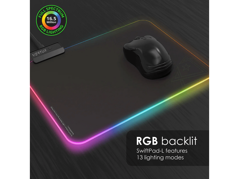 Vertux Swiftpad-L RGB LED Egérpad