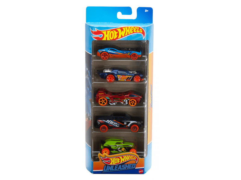 Hot Wheels kisautók, 5 darabos szett, többféle (1806)