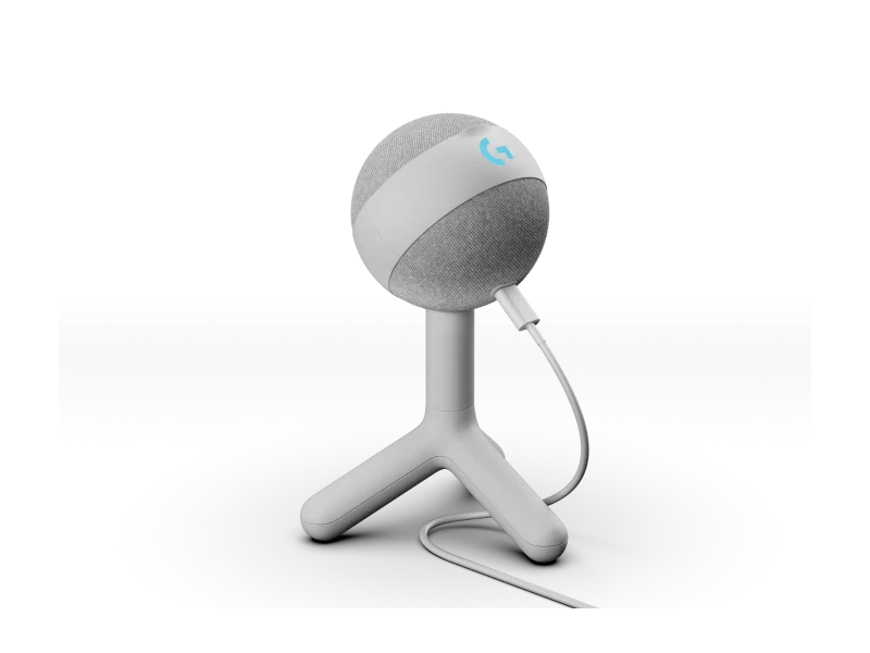 Logitech Yeti Orb RGB Gamer mikrofon, bijeli (988-000558)