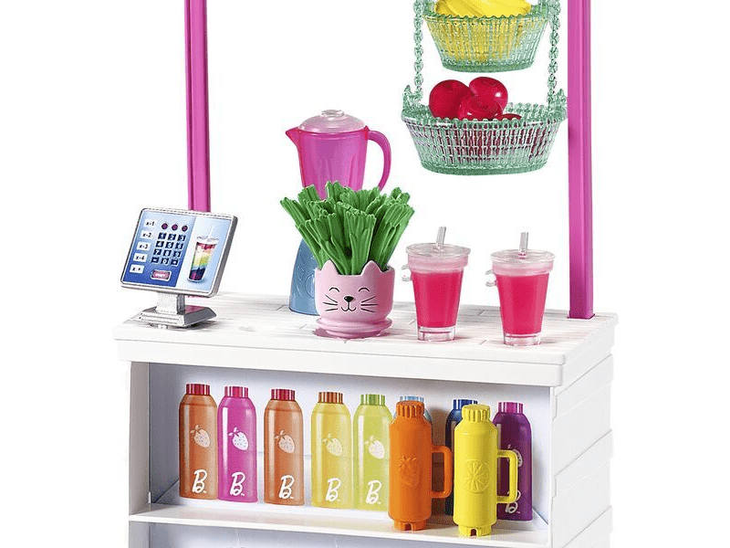 Barbie: Feltöltődés, Smoothie bár játékszett (GRN75)