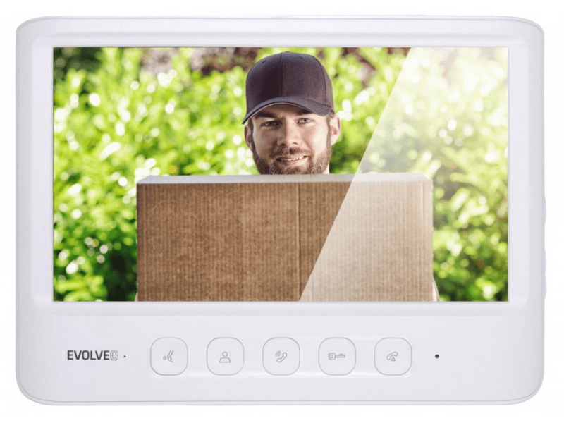 EVOLVEO DoorPhone IK06, videós kaputelefon szett memóriával és színes displayjel
