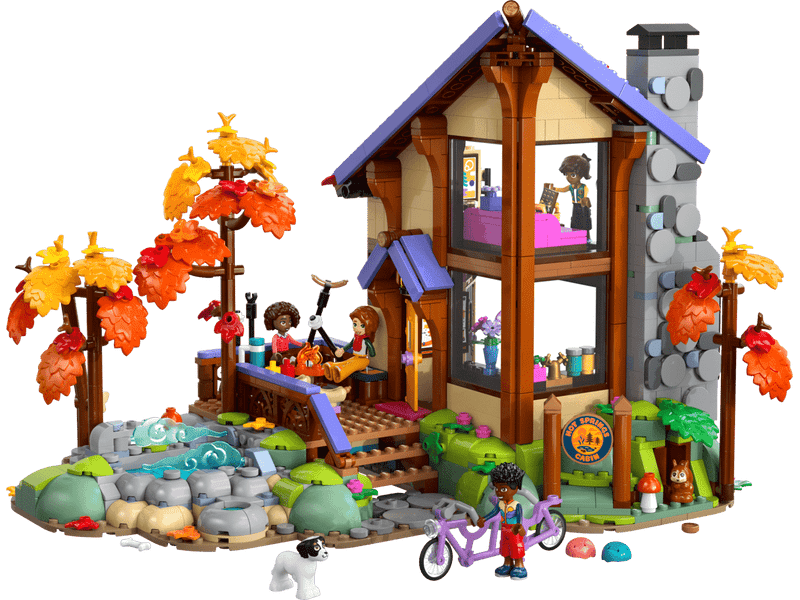 LEGO® Friends Otthonos kabin az őszi erdőben (42705)