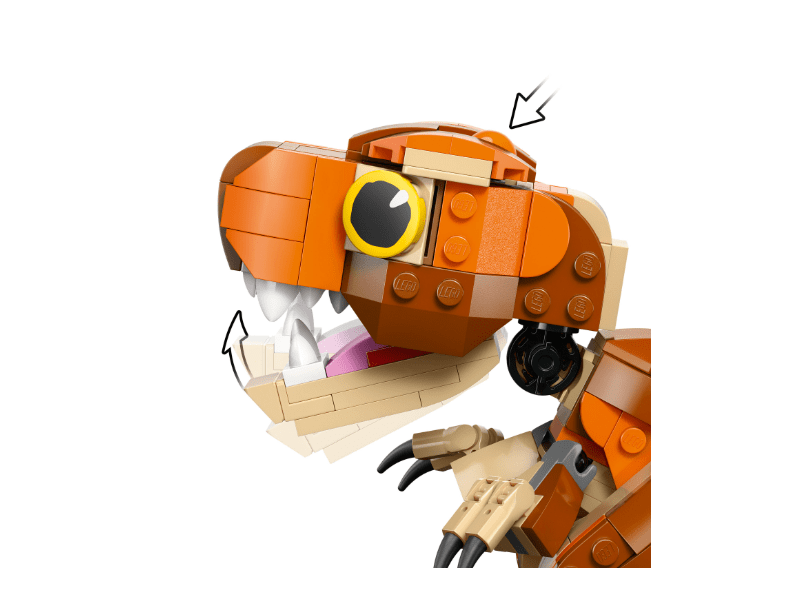 LEGO® Jurassic World Little Eatie: T-Rex, komplet za gradnju dino modela (76967)