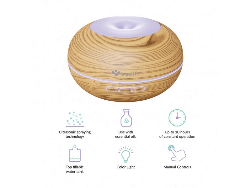 TrueLife AIR Diffuser D5 Light Illatosító diffúzor és párásító (AIRDD5L)
