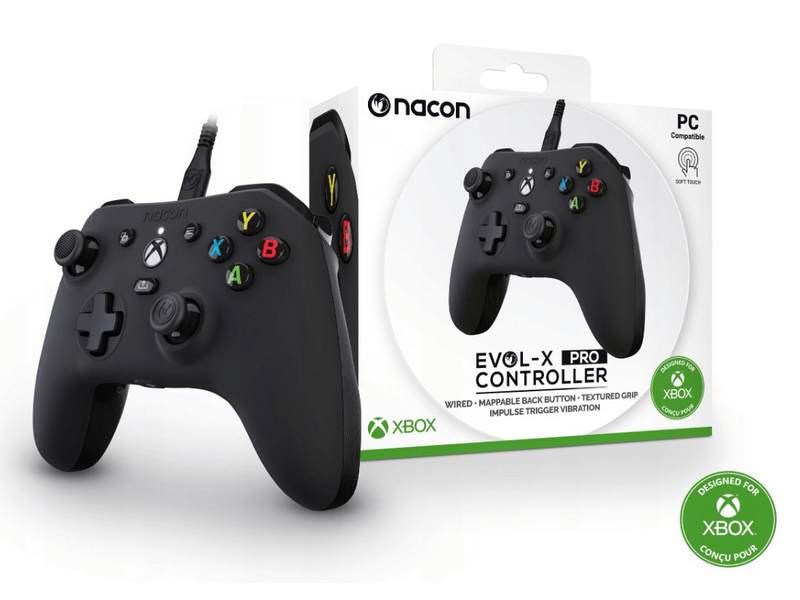 Nacon EVOL-X Pro Vezetékes kontroller, fekete (P2809456)