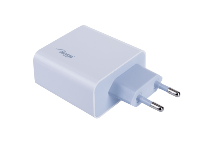 Akyga Töltő AK-CH-14 USB-A + USB-C PD 5-20V / max. 3A 45W Quick Charge 3.0