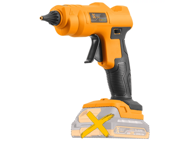 Expert UXGG500 Akkumulátoros ragasztópisztoly, akku és töltő nélkül