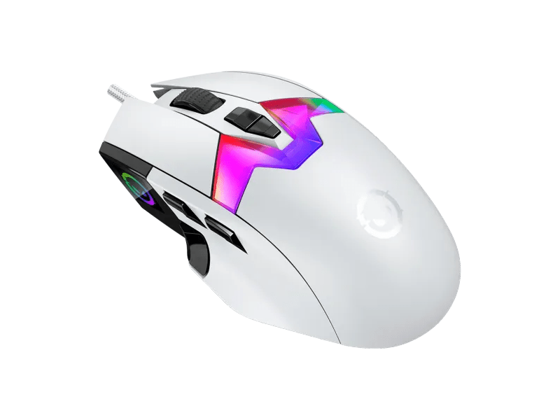 Lorgar MSP80-WH Pro Gaming egér, fehér