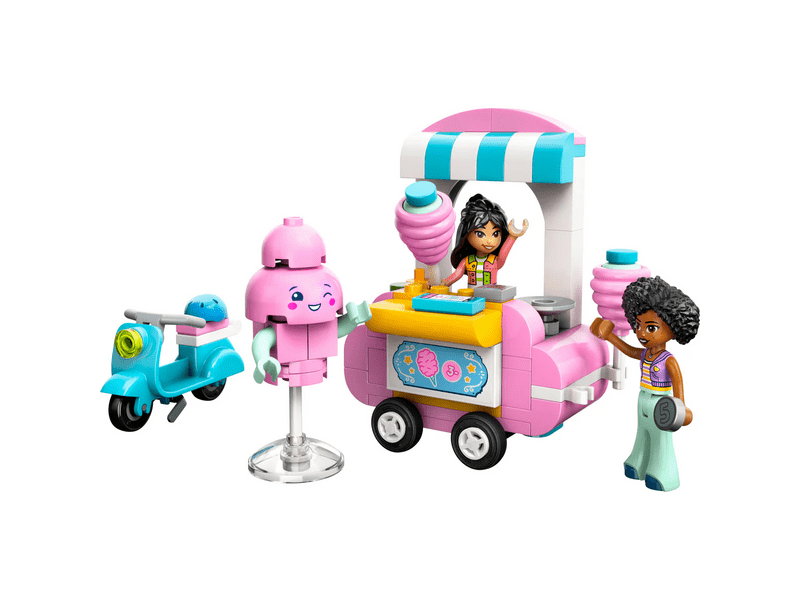 LEGO® Friends Vattacukorárus pult és robogó (42643)